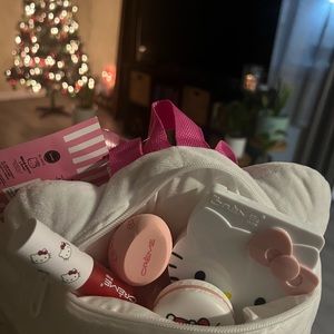 Hello Kitty White & Pink Backpack